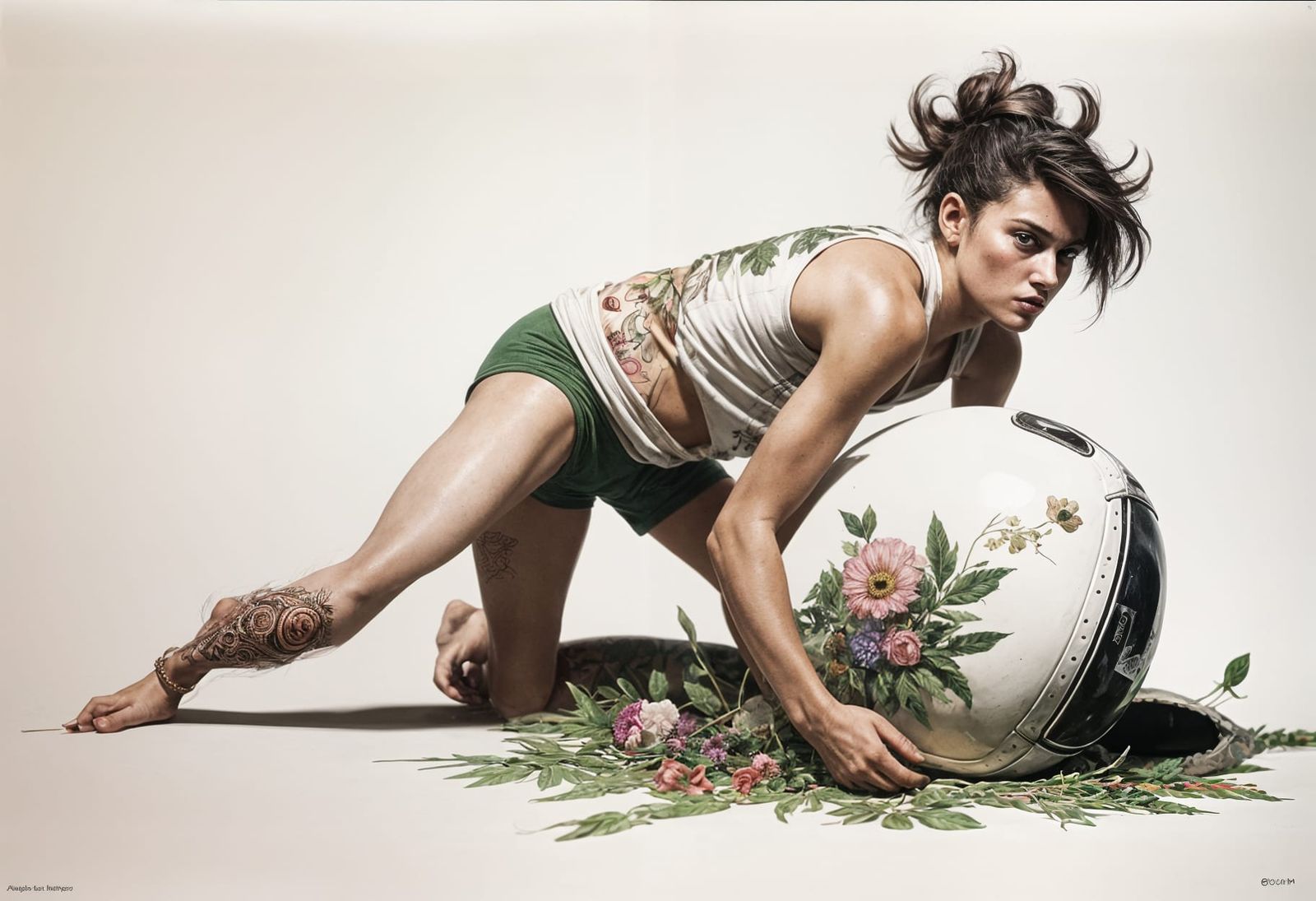 Mysterious Figure in a Tavern Scene, in a Style Inspired by ...