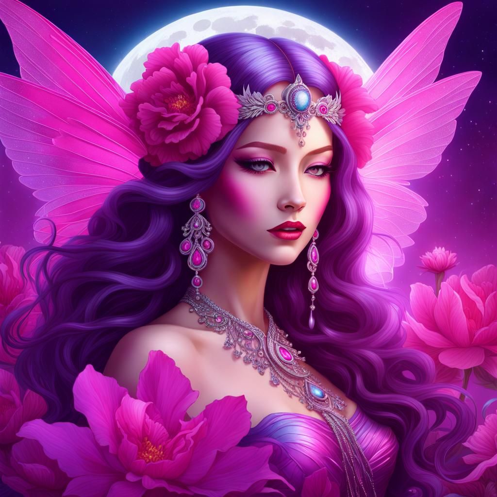 PURPLE FUSCHIA FAIRY 3