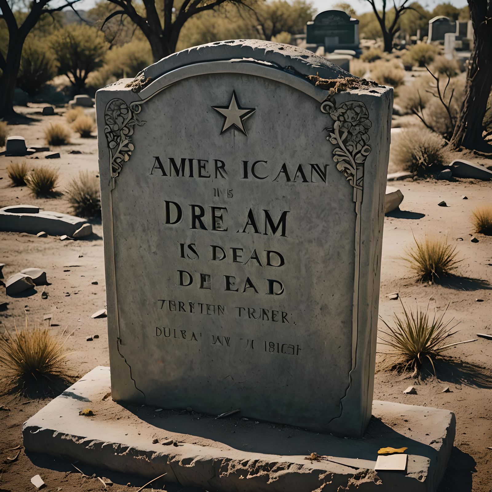 Cinematic Tombstone: The American Dream is Dead