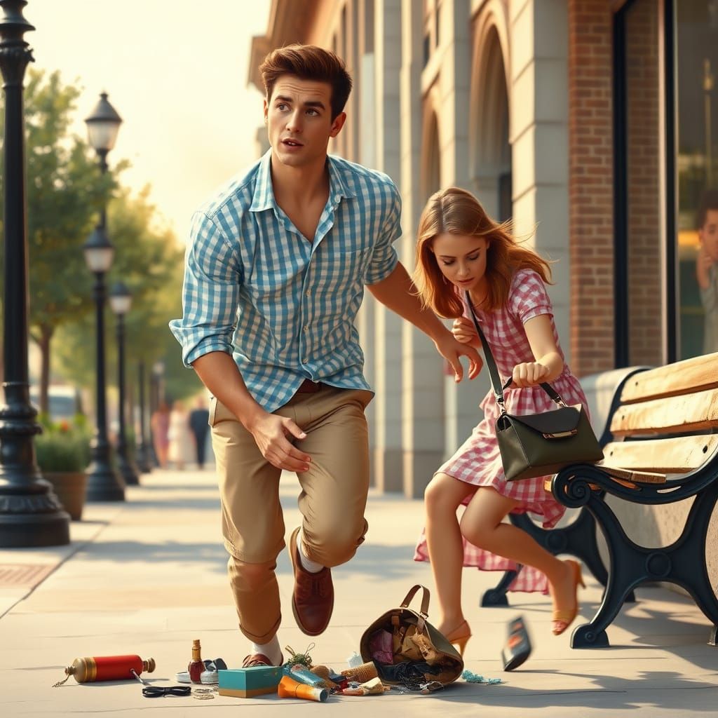 Heroic Gentleman Saves Distressed Woman