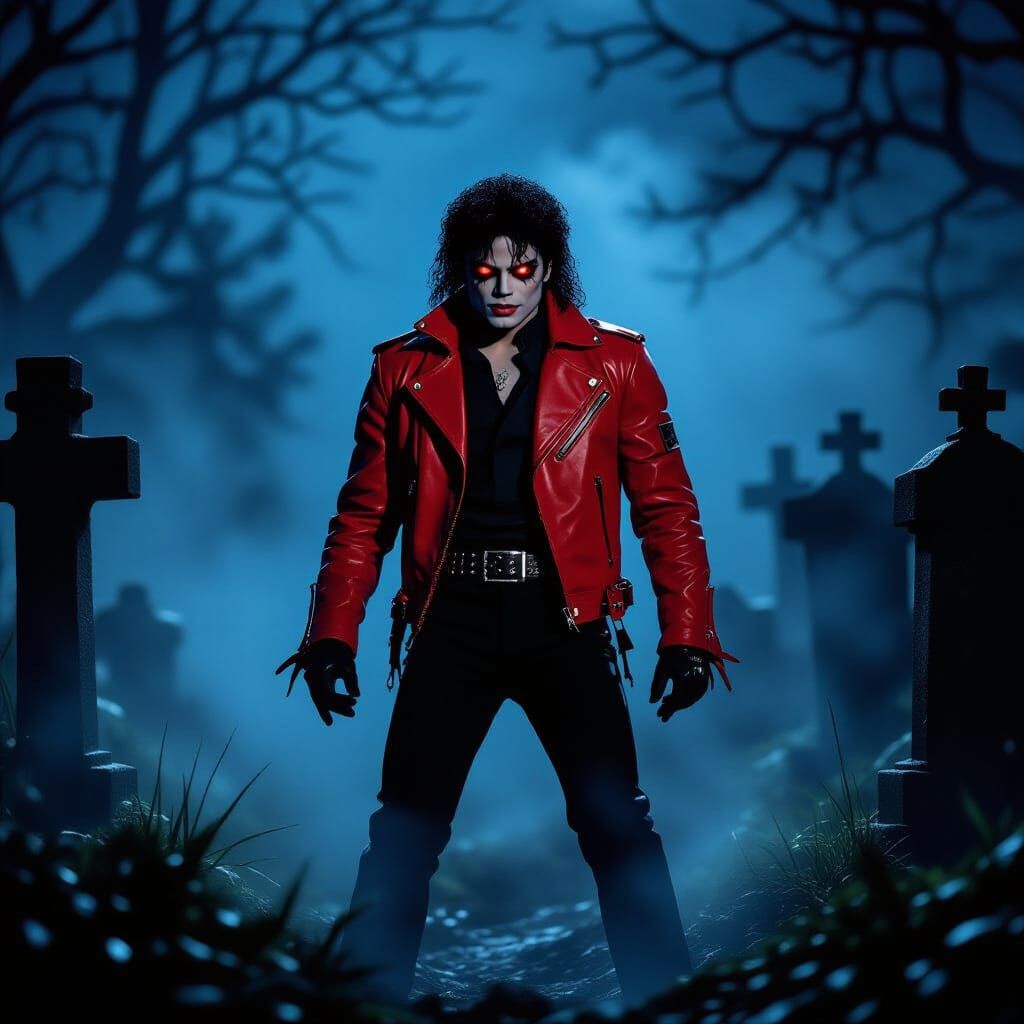 Michael Jackson Thriller Cemetery Scene