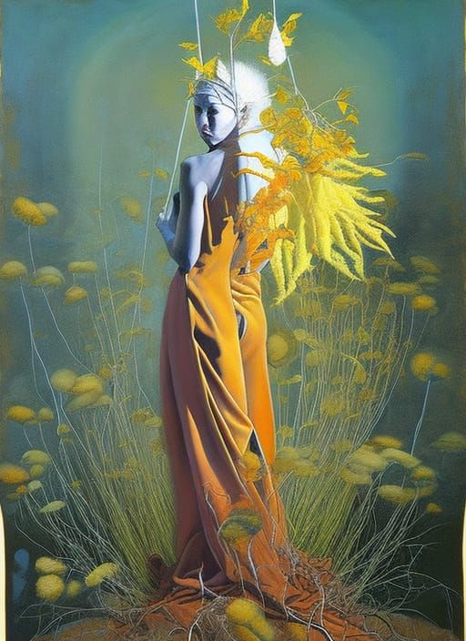 Surreal Autumn God Reveals Winter Landscape