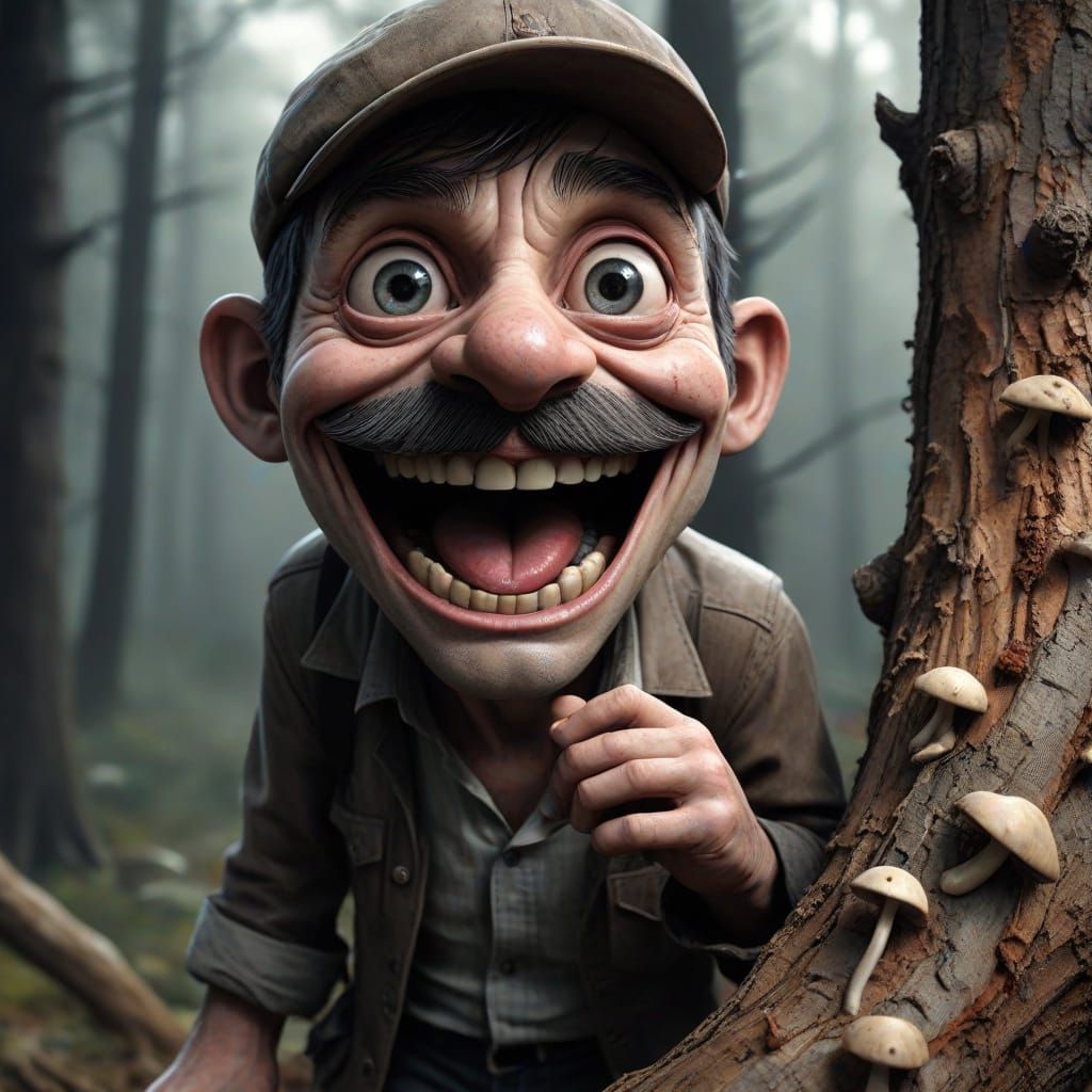 Mushroom Mussolini: A Dark Anime Fantasy