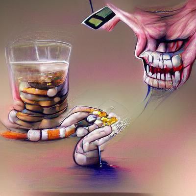 Conceptual Art: Addiction and Greed