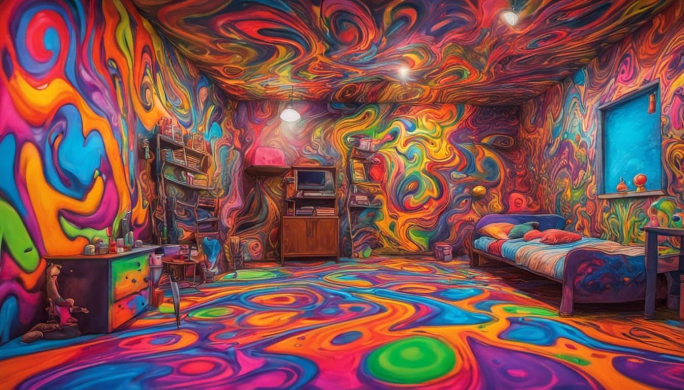 Psychedelic Bedroom