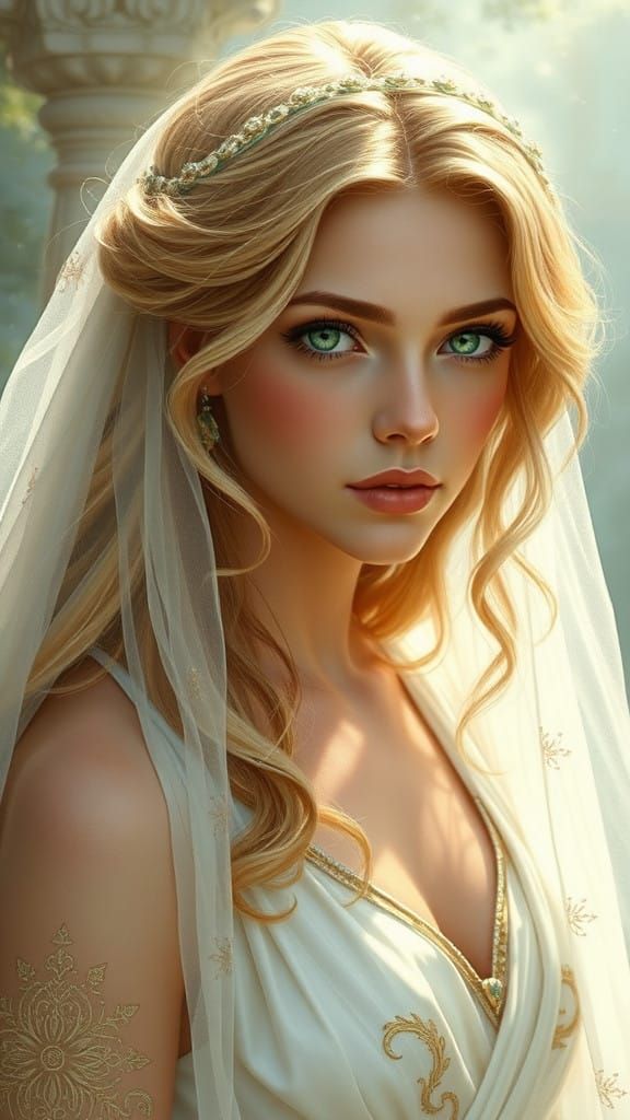 Ethereal Princess of Ancient Rome