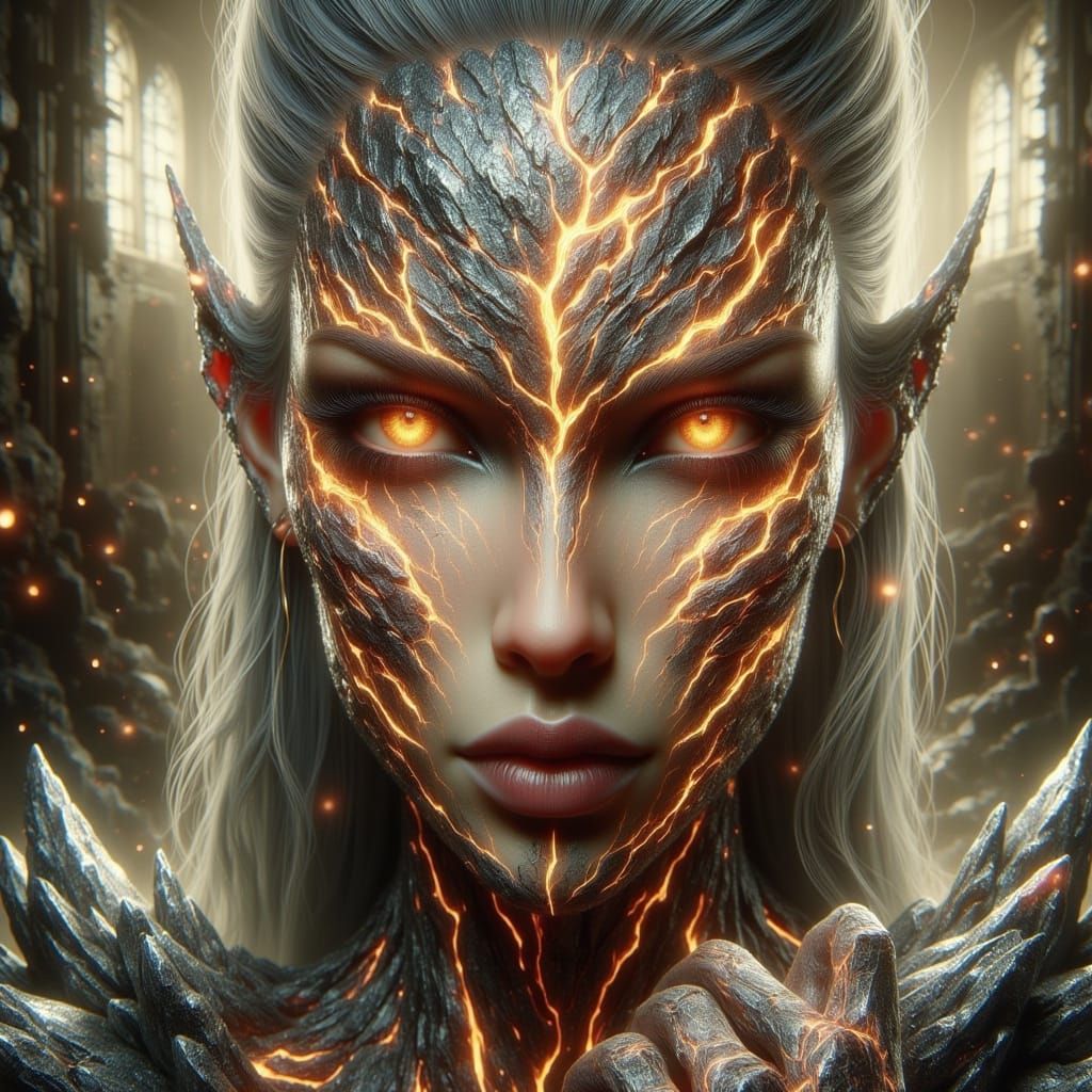 Dark Babylon Underworld where demons reign, with a dark river. <lora:-Omnious-:1.0>