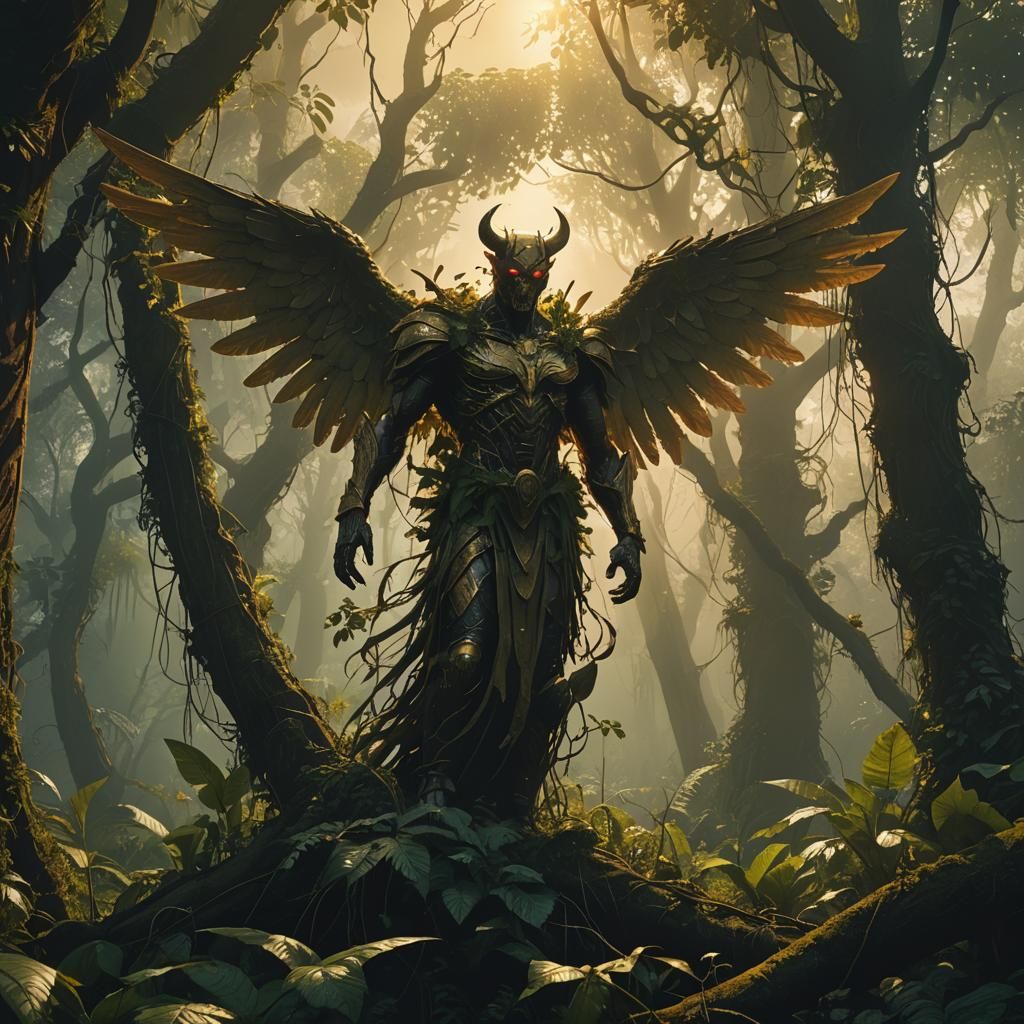 Devil in Angel Disguise, Cinematic Jungle Scene