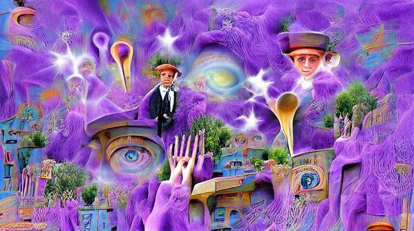 AI Interpretation of Pure Imagination
