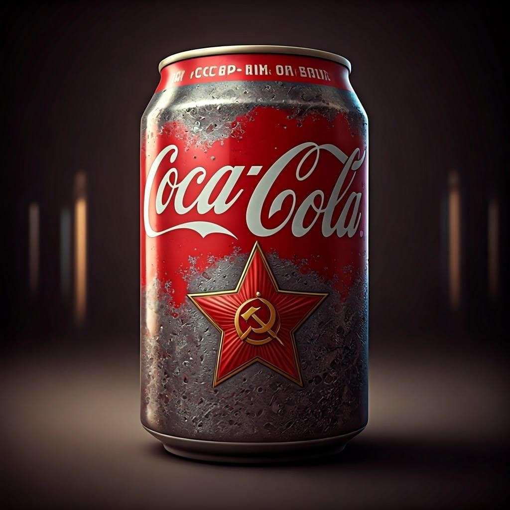 Soviet Futurist Coca-cola