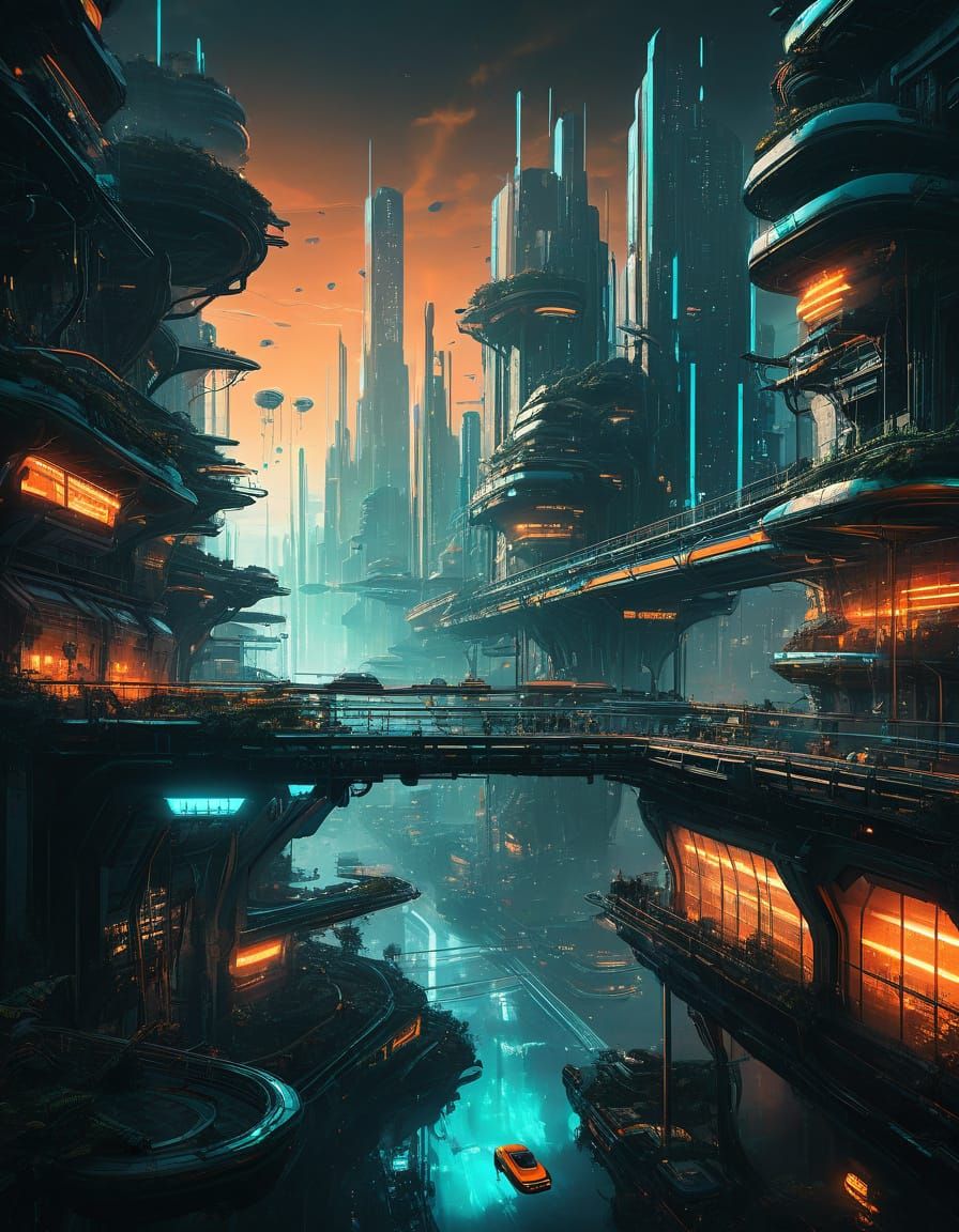 Dystopian Eco-Futurism: Floating Habitats in Smog