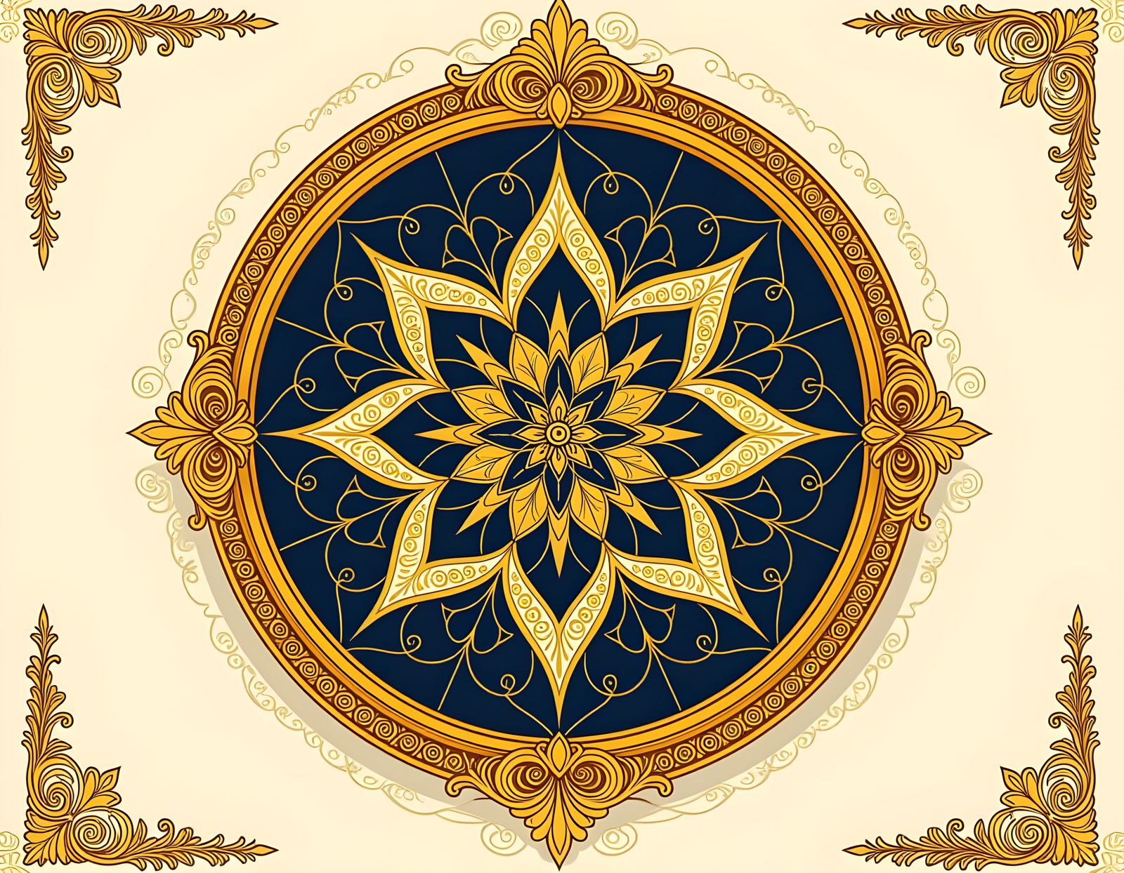 Luxury Star Frame Design