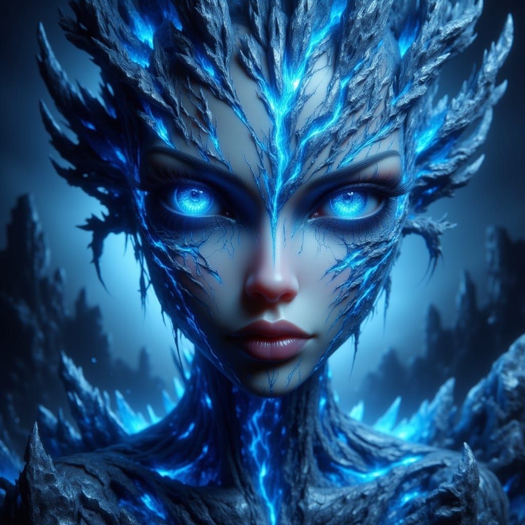 Luminous Stardust Dragon in Whimsical Fantasy Wonderland