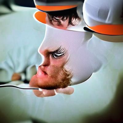 Surreal Clockwork Orange: A Dystopian Vision