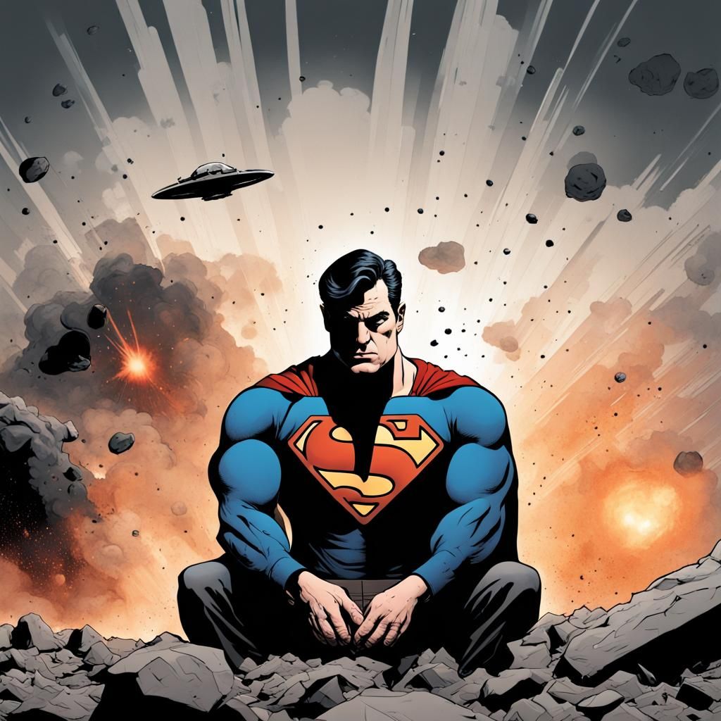 Apocalyptic Despondency: A Digital Art Illustration