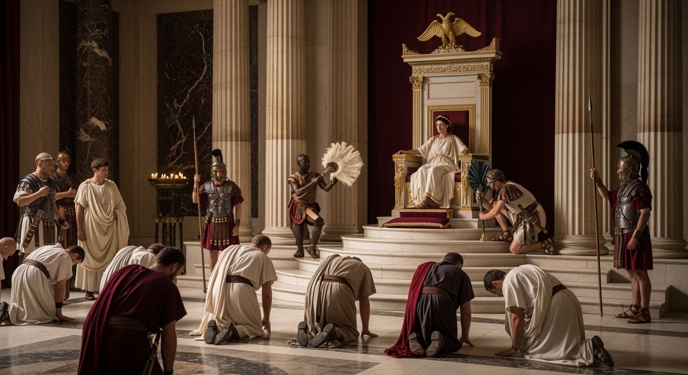 Empress Messalina's Lavish Throne Room in Ancient Rome