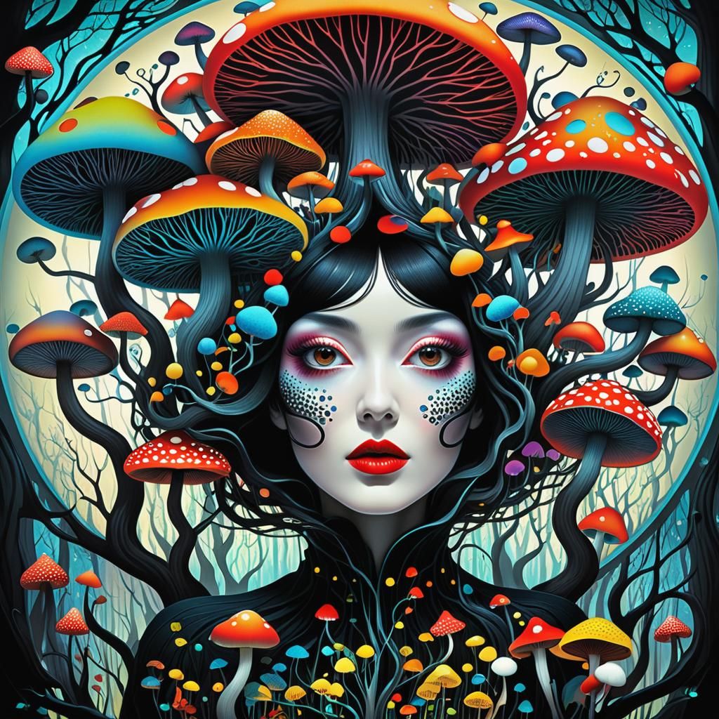 Fungi Girl 13110