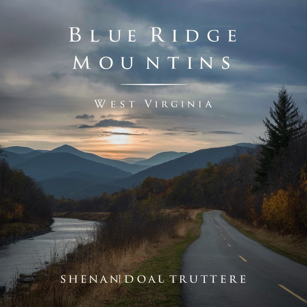 West Virginia: Blue Ridge Mountains and Shenandoah River