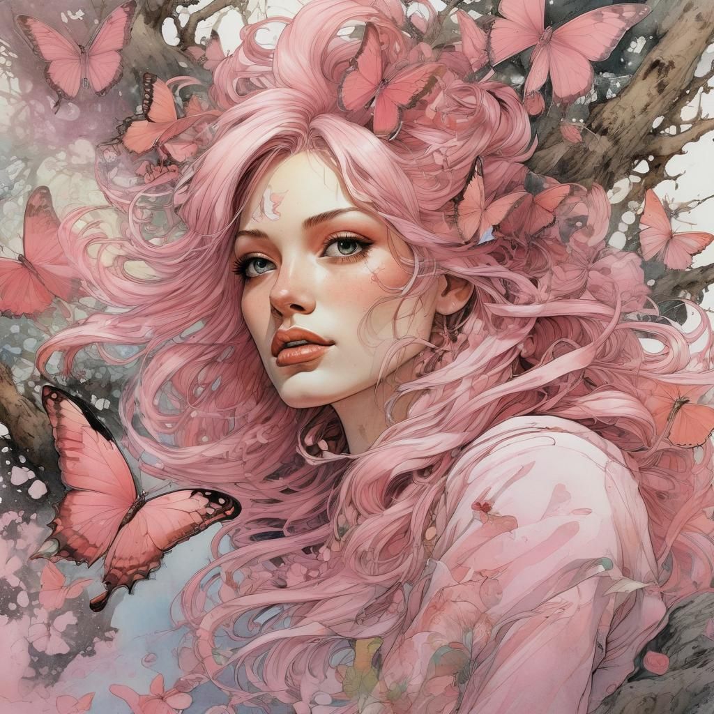 16k, by Charles Vess & Mike Ploog :: colorful ink and colore...