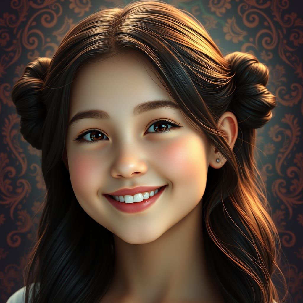Fantasy Portrait of a Young Woman