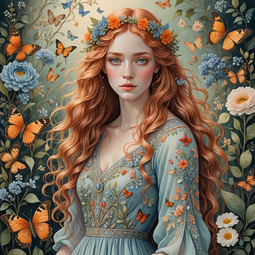 Ethereal Beauty in Whimsical Gardens