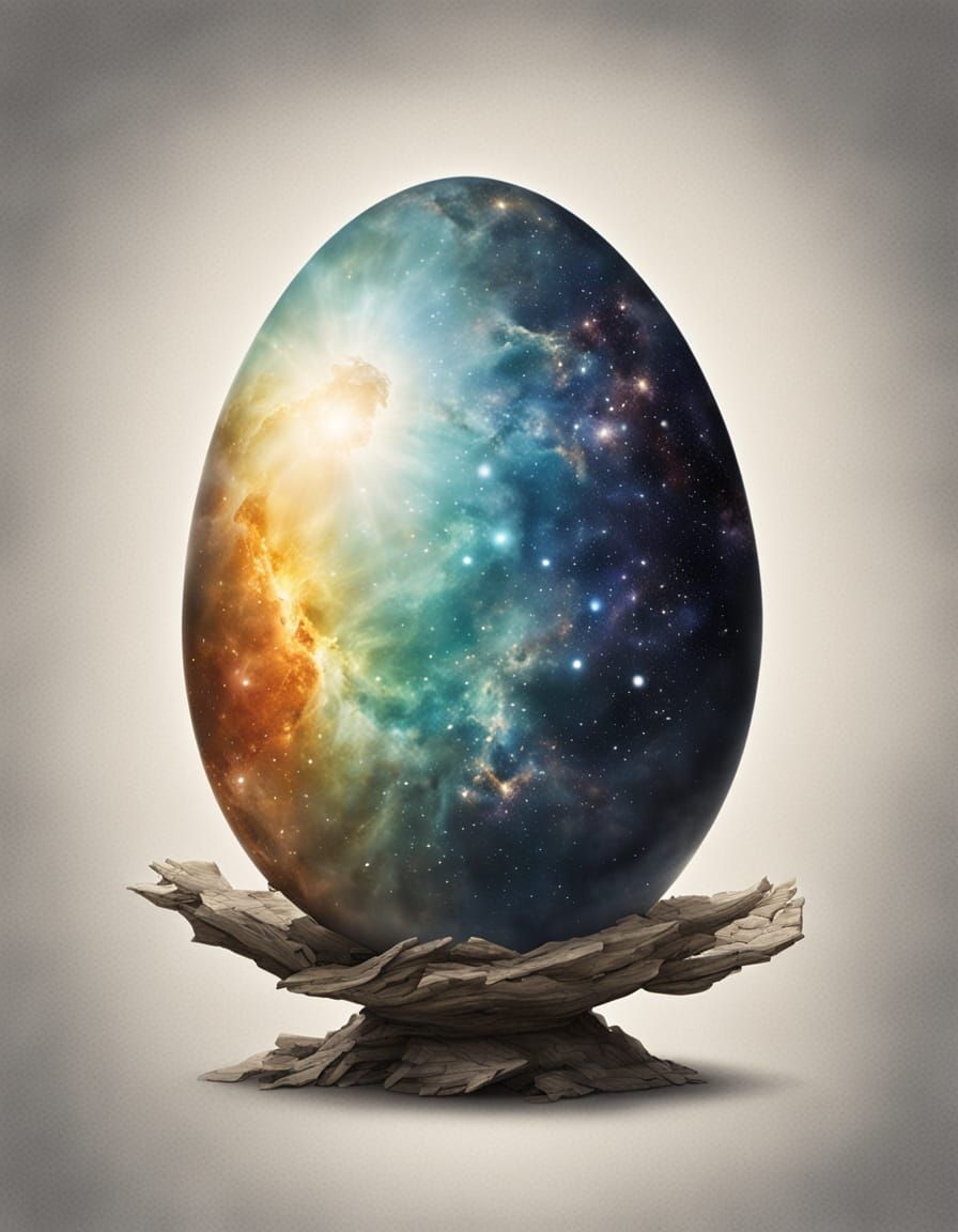 Cosmic Egg Containing the Universe