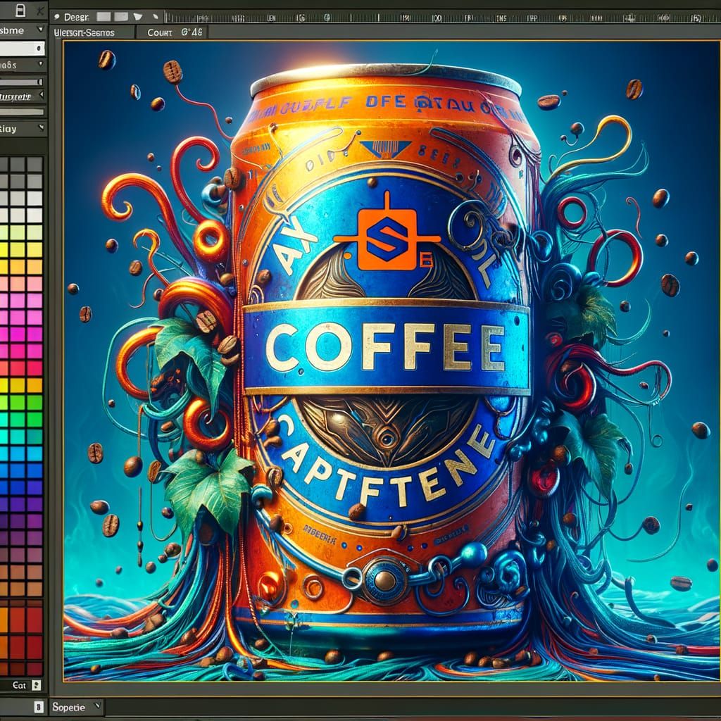 Vibrant Aluminum Can in Fantastical Settings