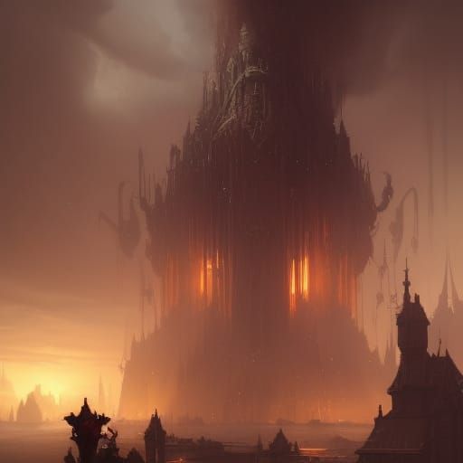 Succubus in Dark Fantasy Style