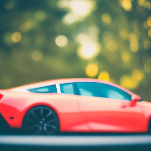 Cars in Professional Photography with Bokeh