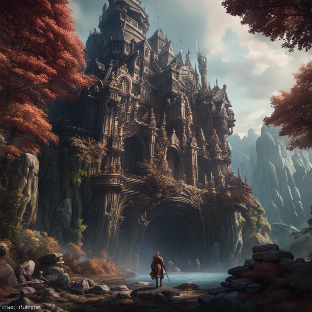 Minsc Portrait: Detailed Fantasy Concept Art