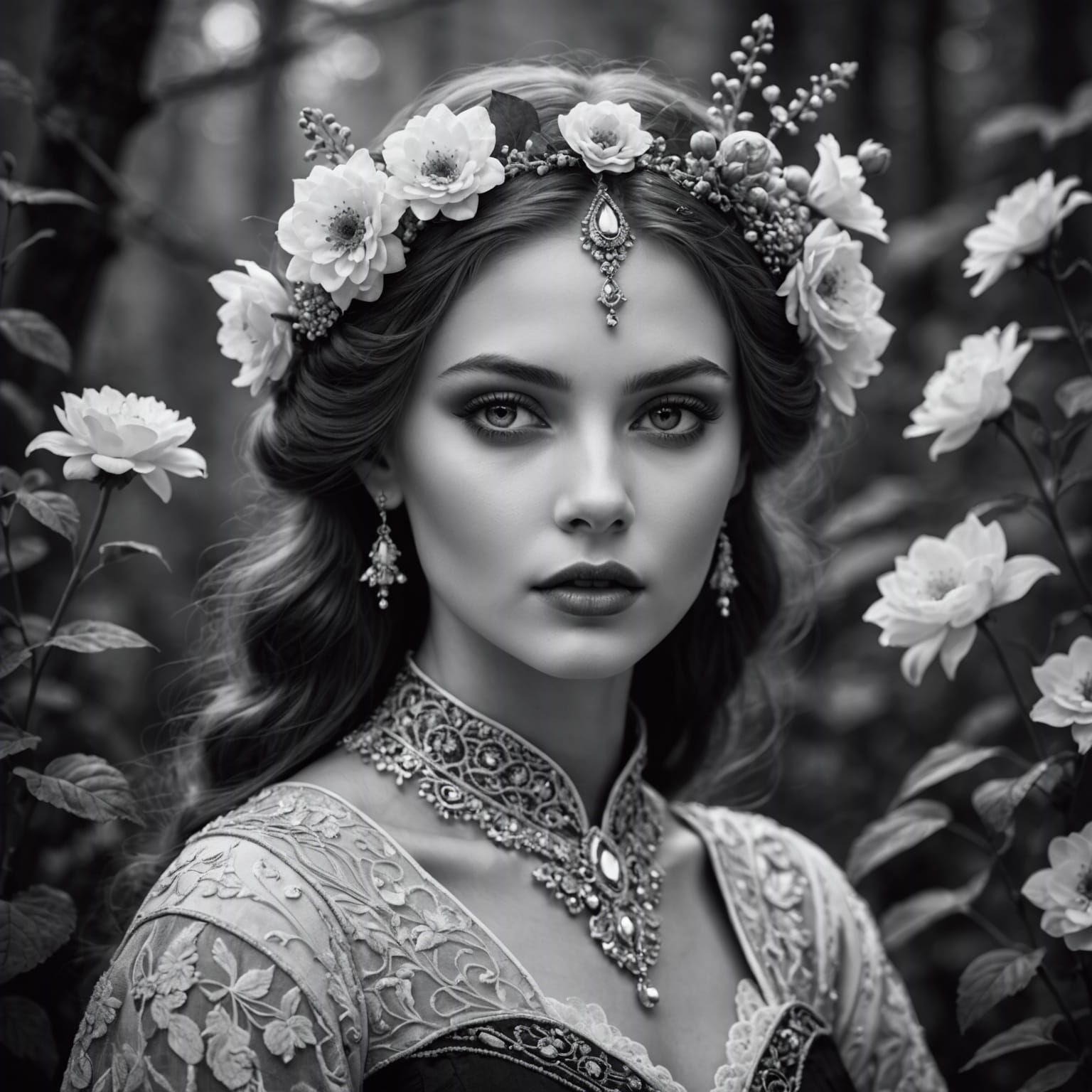 Flower maiden