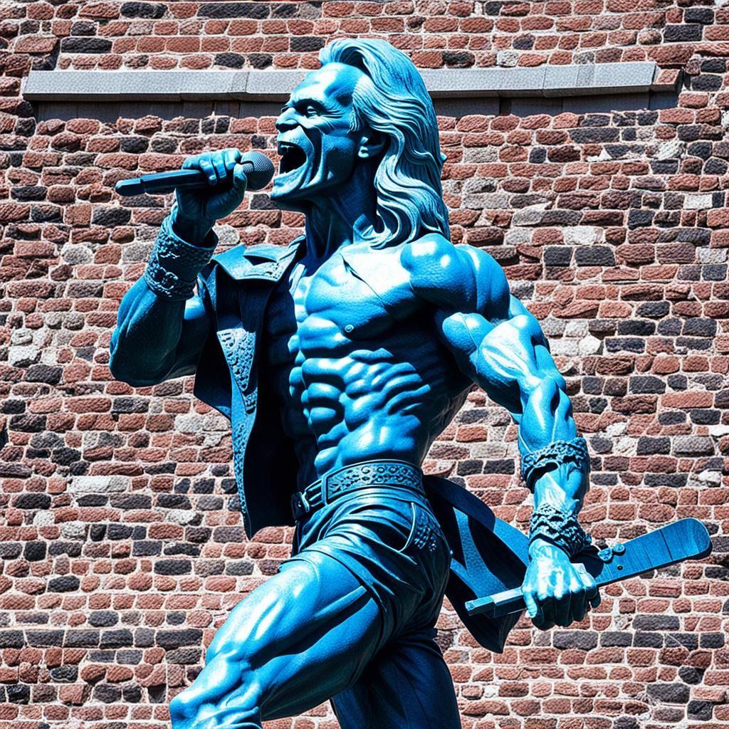 David Lee Roth as Michelangelo's David