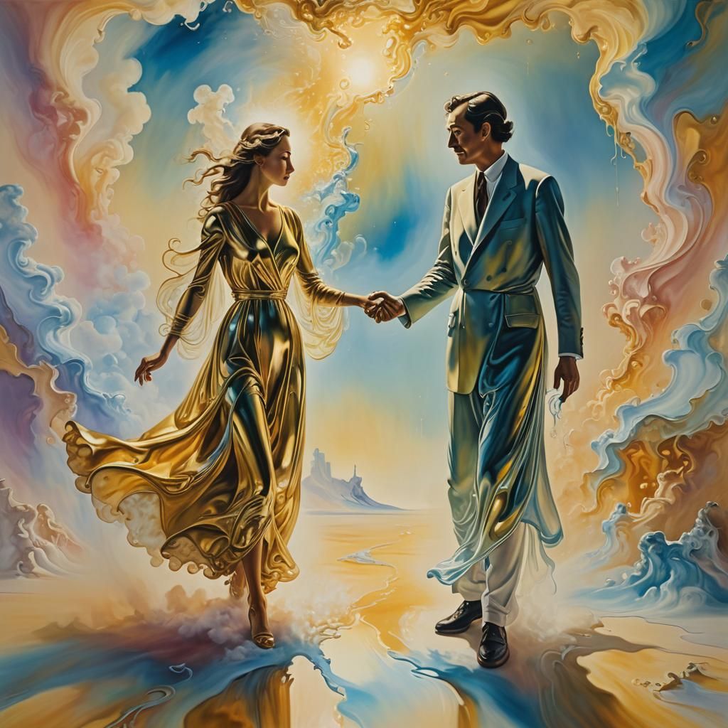 Figures Enter New Realm in Surrealist Style