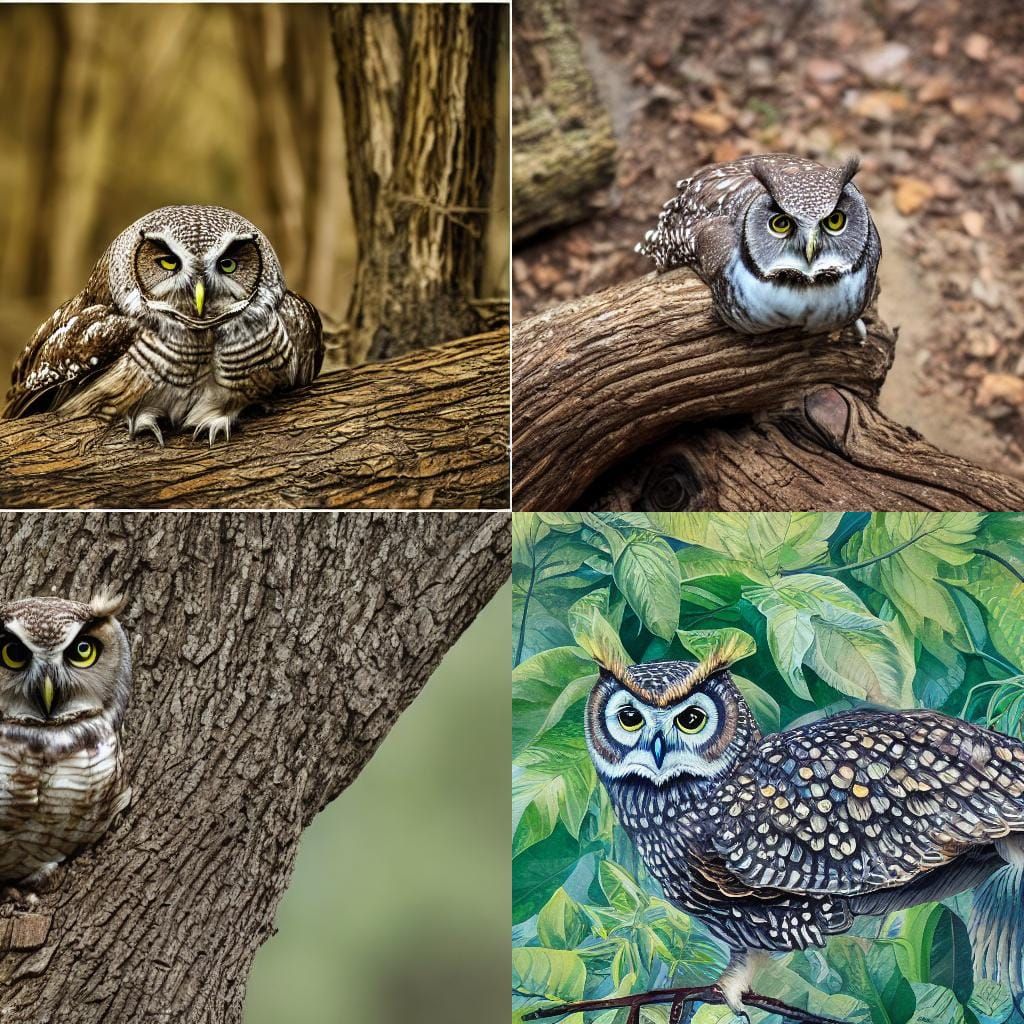 Owl Tortoise Hybrid in Professional Photography