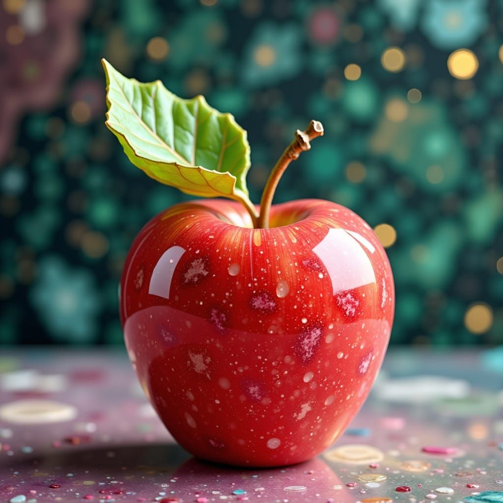 Surreal Still Life in Resin with Intricate Volumetric Lighti...