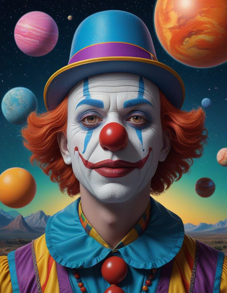 Red nose on the red planet