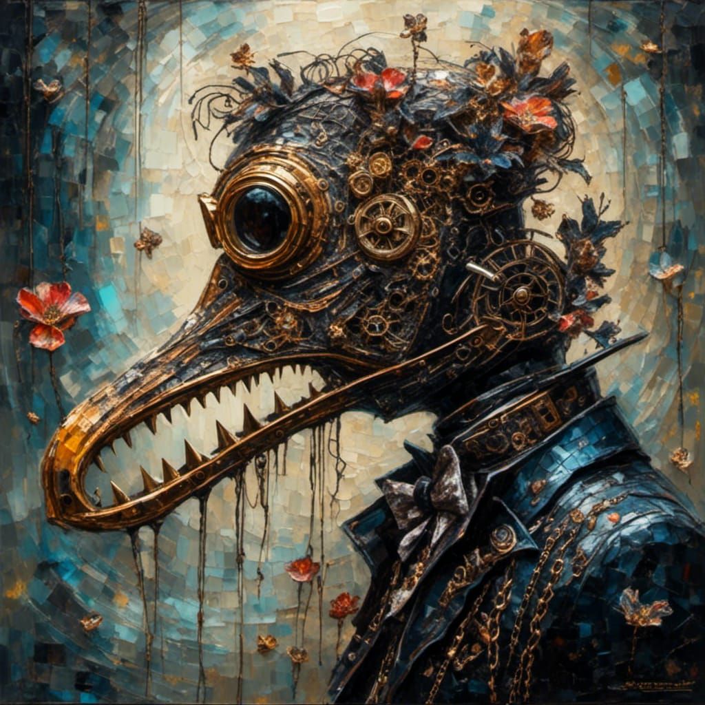 Macabre Portraits Meets Lily Pad: An AI Test