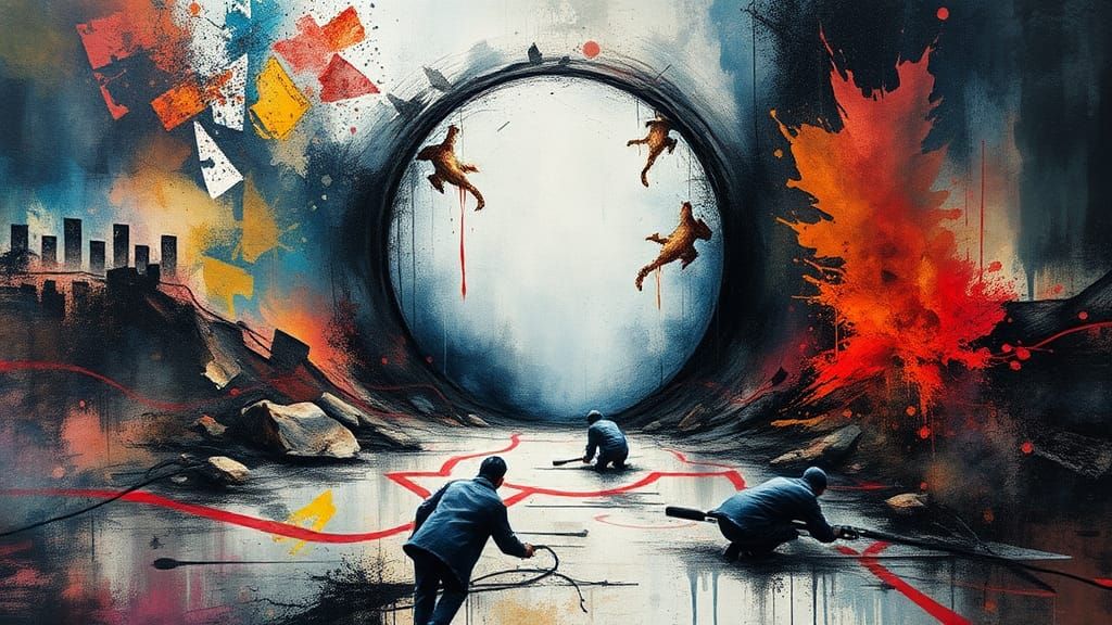 Dystopian Dreamscape: A Surreal Search for Truth