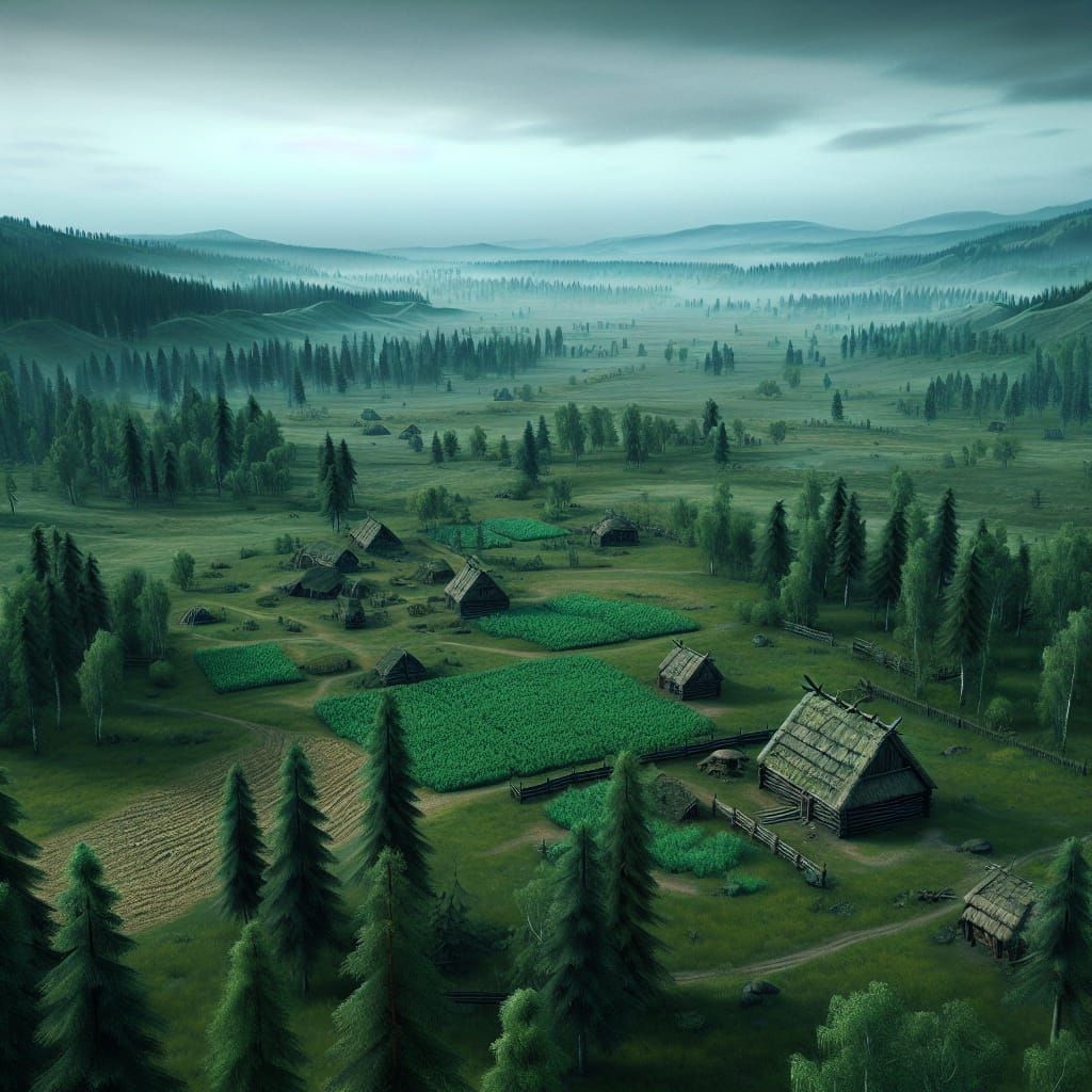 Norse Hel: Plains, Forests, and Farmsteads