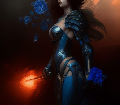 Rose of fire