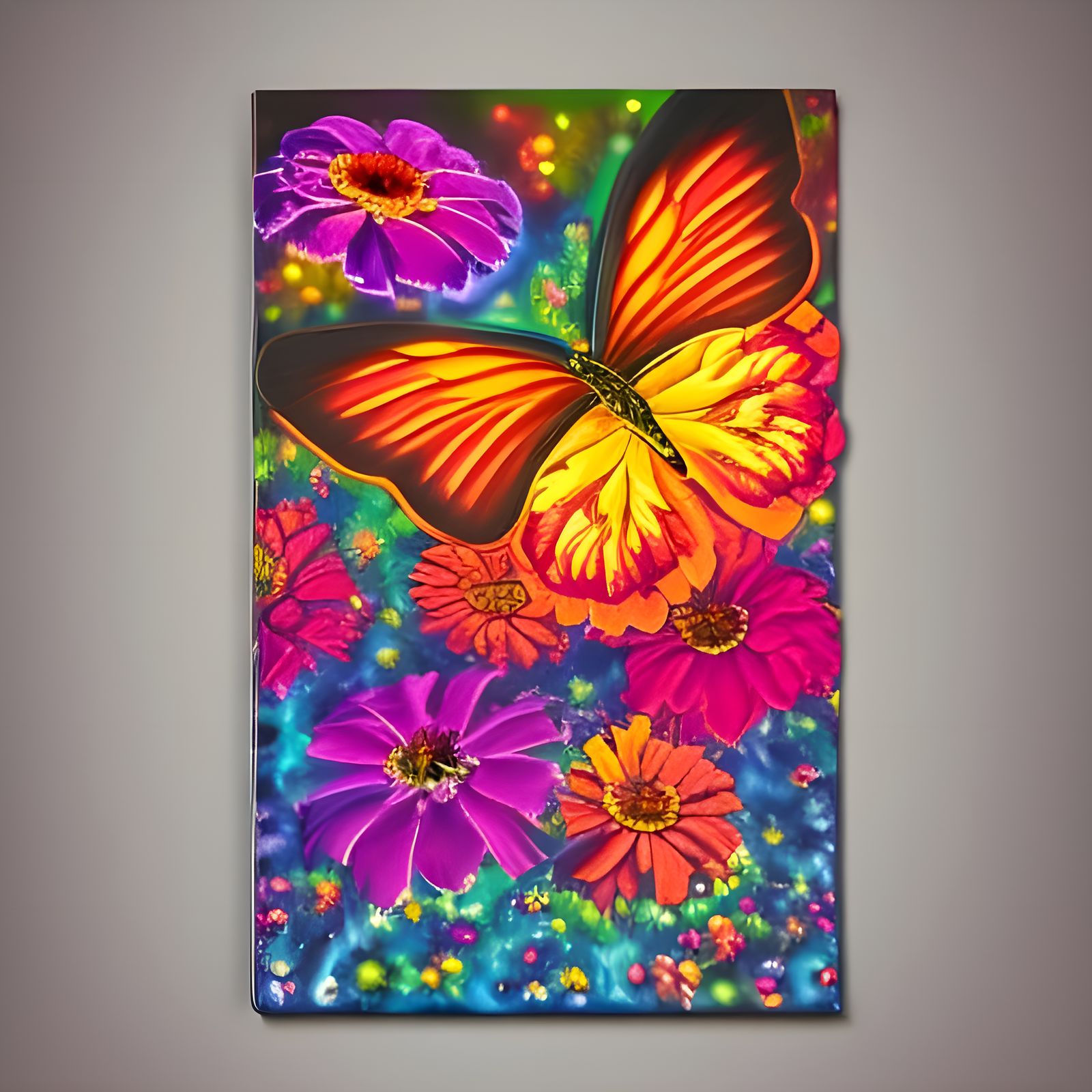Butterflies and Flowers