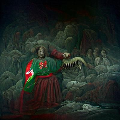 Bulgarian Horror Art Inspired by Doré and Rutkowski