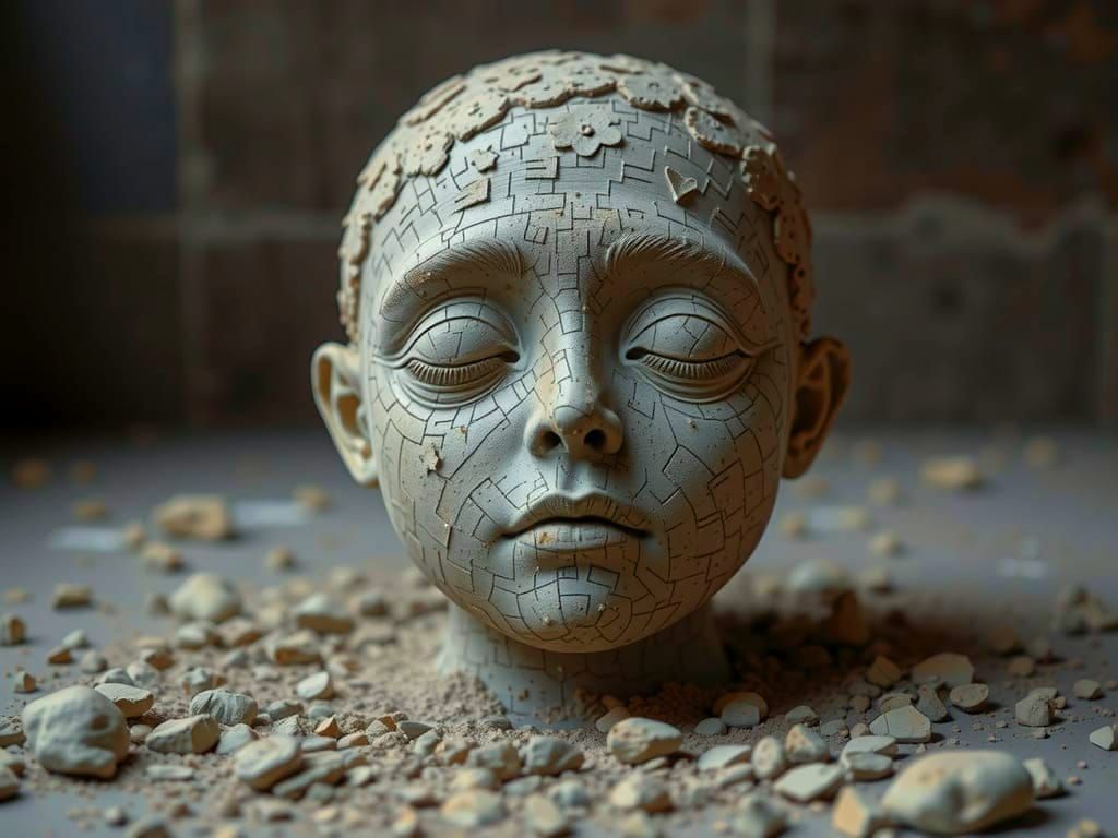 A Melancholic Figure Finds Redemption in a Moment of Existen...