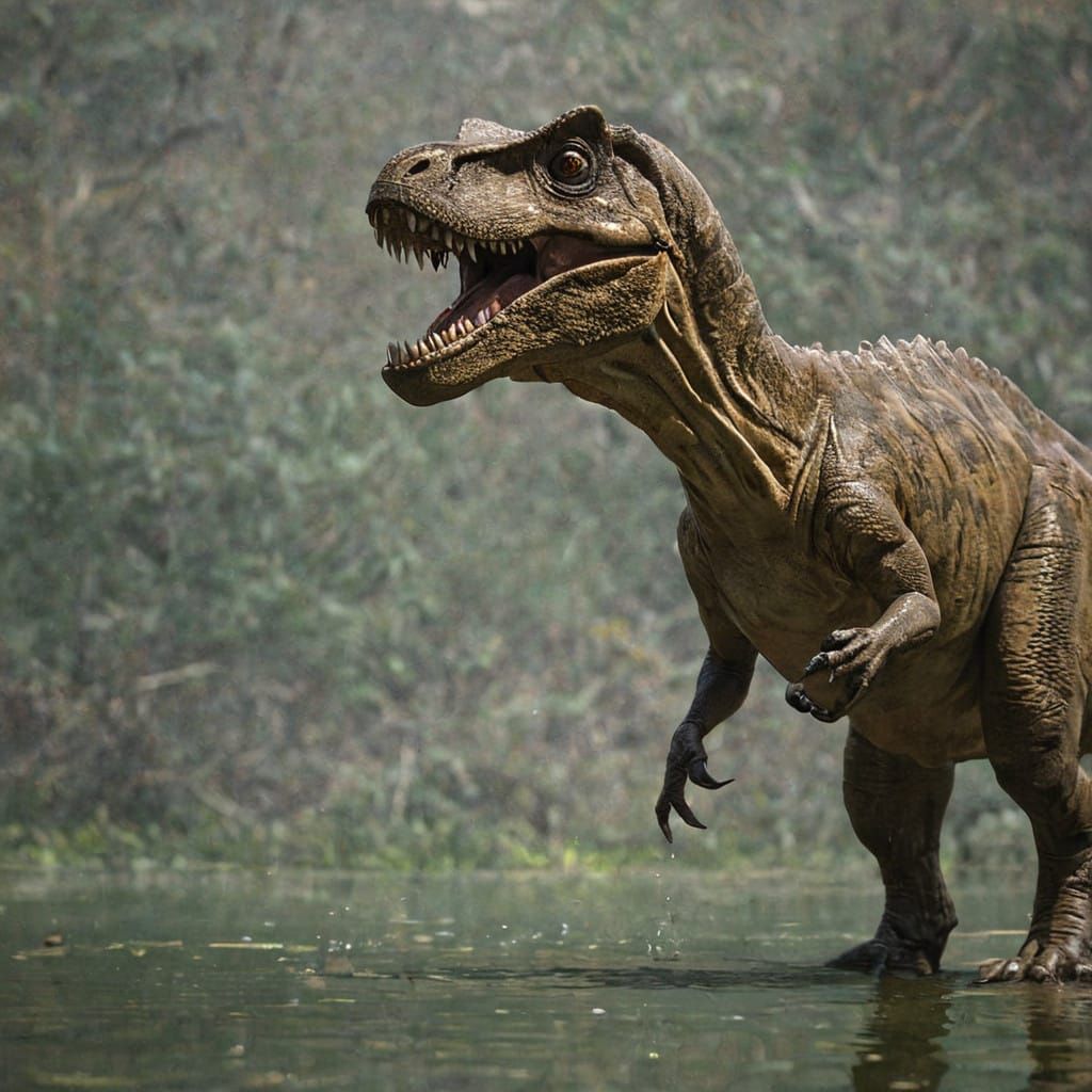 Hyperreal T-Rex in Photorealistic Detail