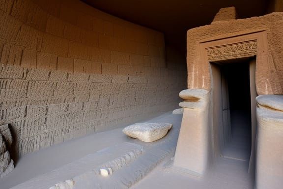 Inside the Great Pyramid of Giza Tomb
