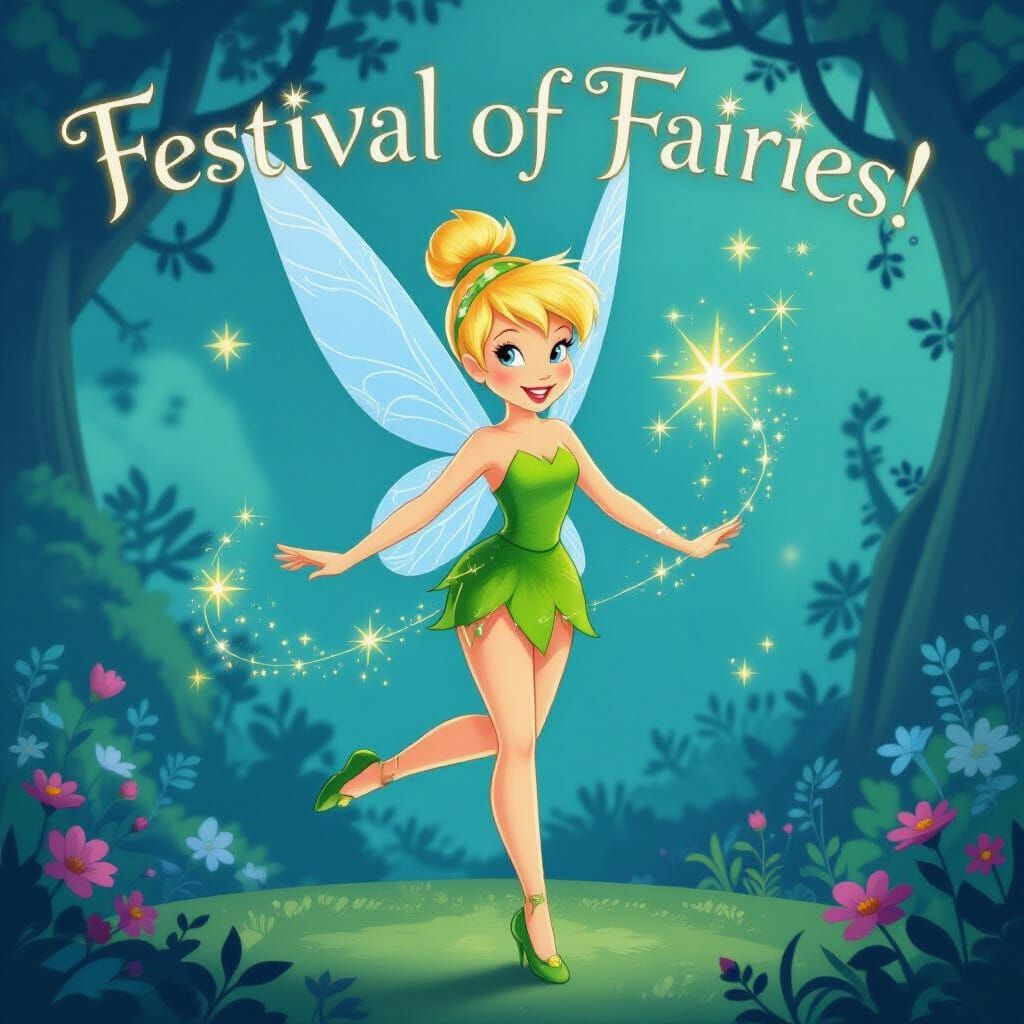 Tinker Bell Celebrates the Magical Festival Of Fairies