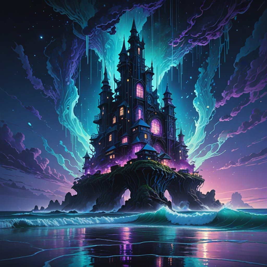 Ocean Arcologies: A Sci-Fi Surrealist Masterpiece