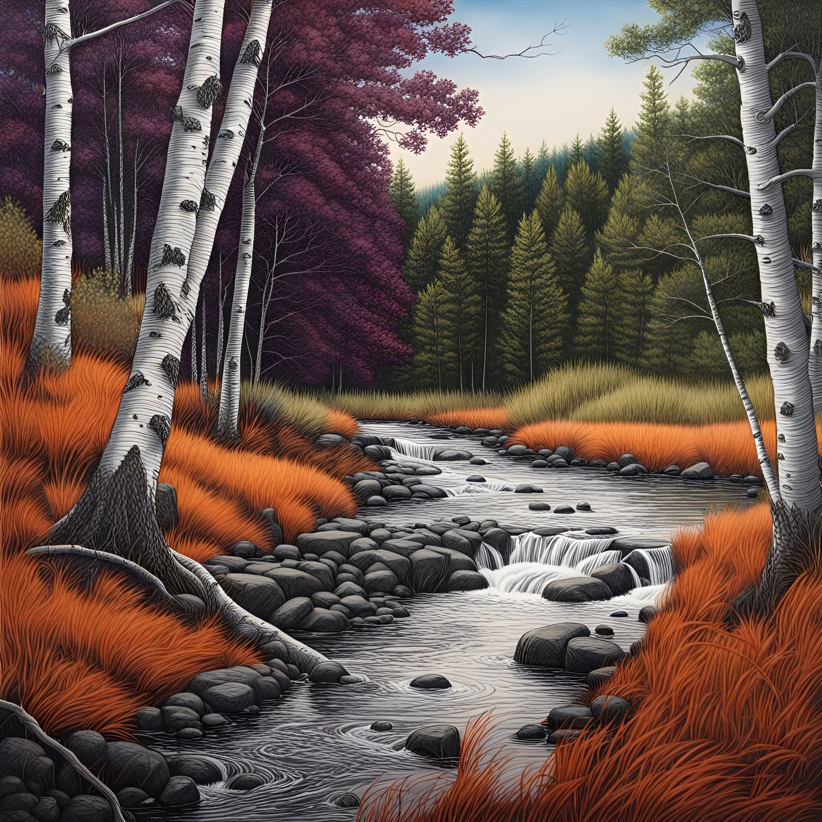 Peaceful Minnesota Fall