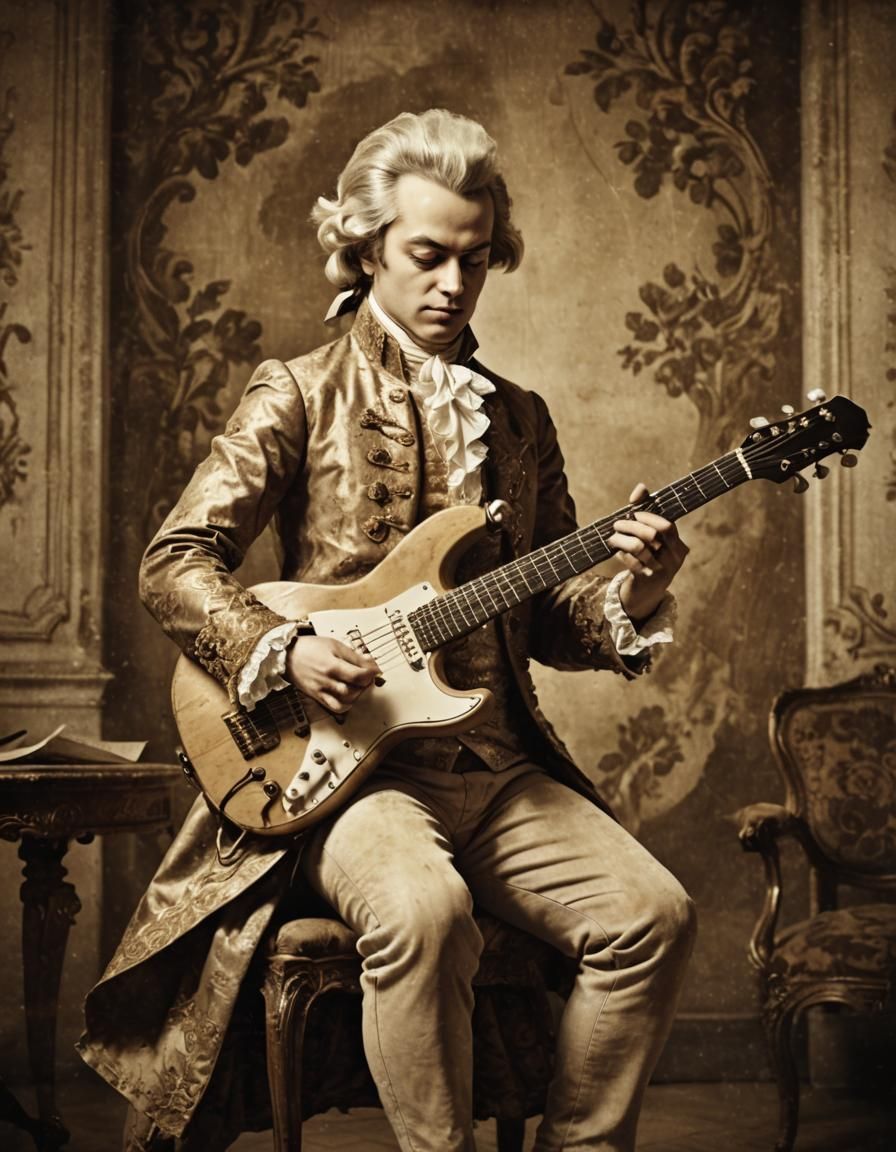 Mozart Rocks Out: Electric Guitar Performance