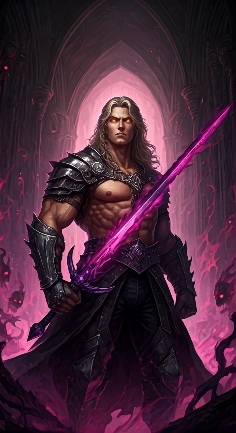 Dark Fantasy Prince Confronts the Abyss